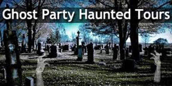 Ghost Party Haunted Tours Ghost Ticket to Haunted Mansion