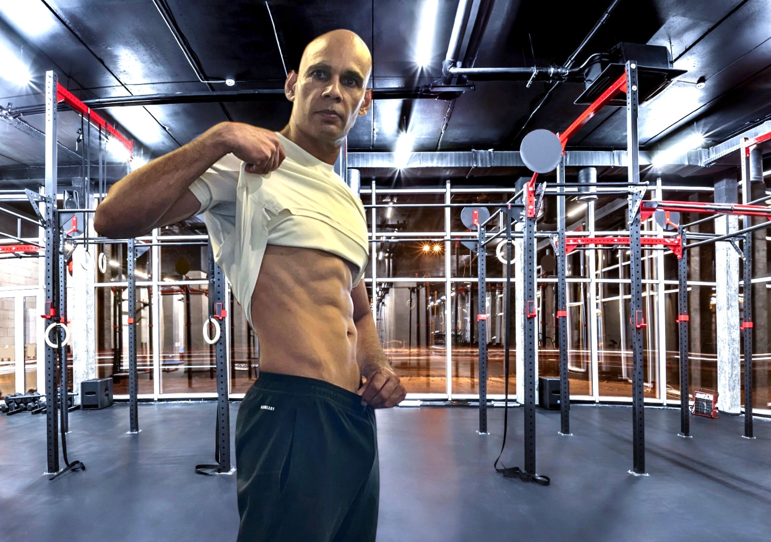 MFG Online Fitness Trainer Manish Yadav in Gym
