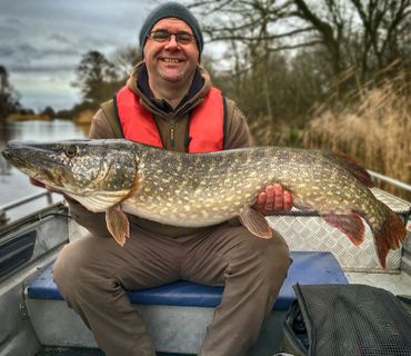 pike fishing with fishing in norfolk the predator people angling guides