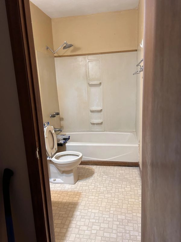 Before image of a Bathroom
