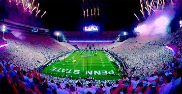 Beaver Stadium, White Out. Penn State Nittany Lions.
