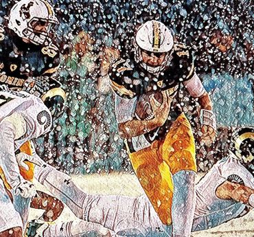 Colorado State-Wyoming, snow game