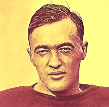 George Gipp, Notre Dame. 1918-1920. Led Notre Dame in rushing and passing for 3 consecutive years. I