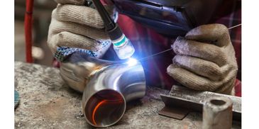 Tig Welding a exhaust tubeing.