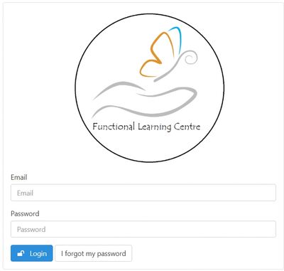 MyFLC app Login page
