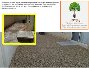 Helping this homes backyard present better