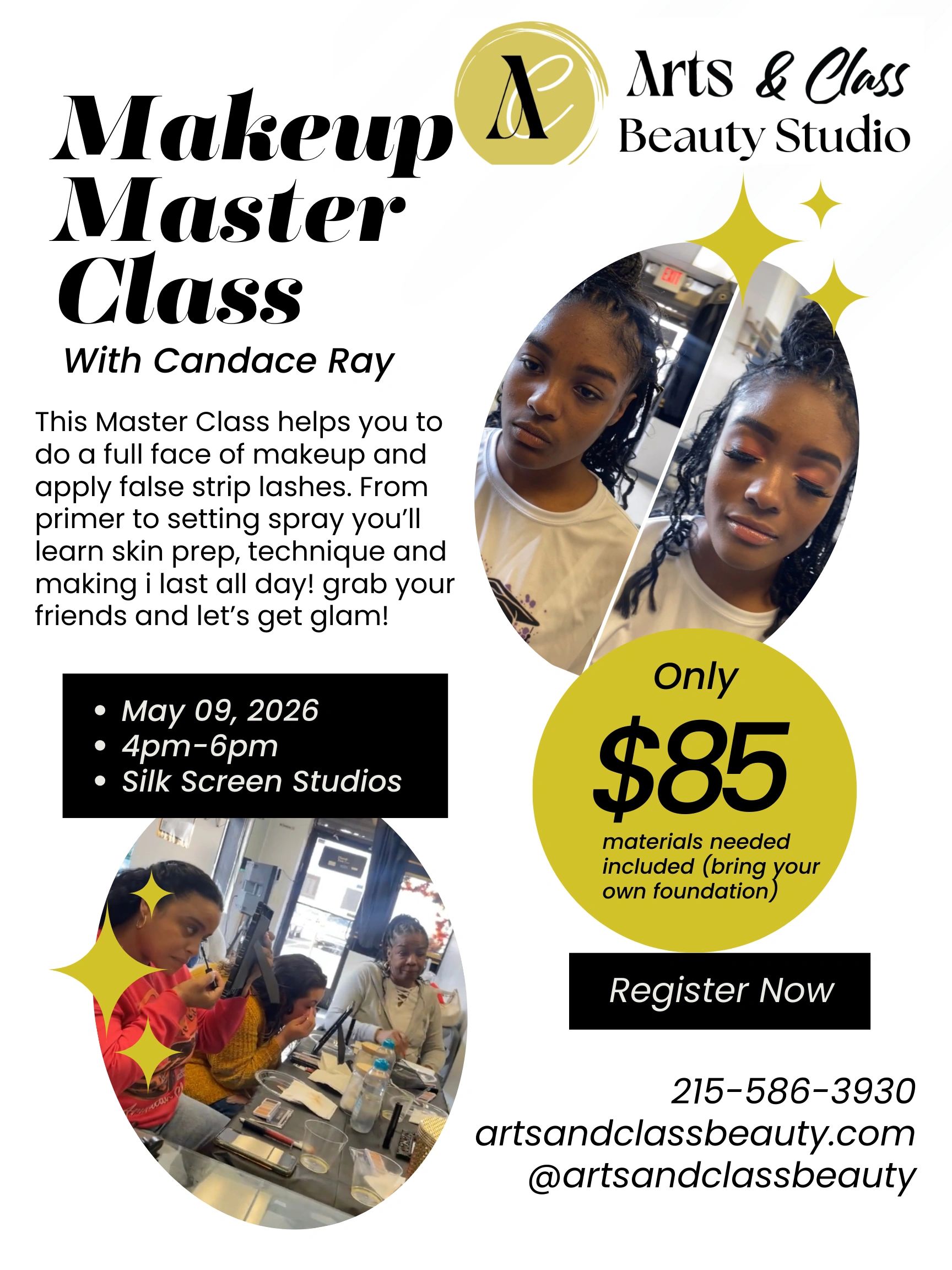 Makeup classes in philadelphia, how to do makeup, glam, how to highlight and contour, facial, skin