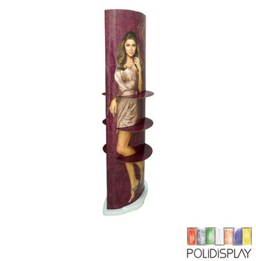 Display de Chão Automático Expositor de papelão para Calçados no pdv