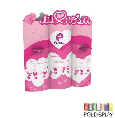 Display de Chão Automático Expositor de papelão para Calçados no pdv