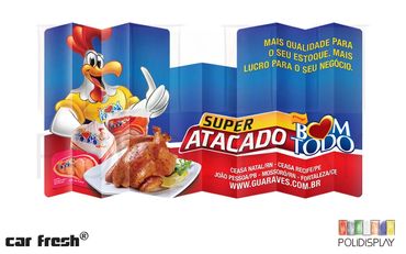 Tapa Sol Carfresh para protetor solar ou quebra sol para veículos