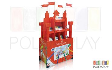 Display de Chão Ilha Expositor de papelão para pdv