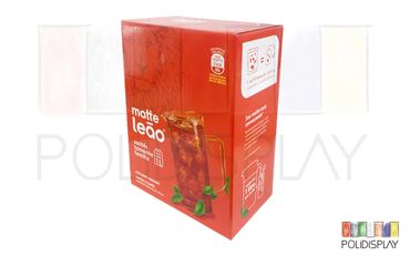 Display Gigantografia de papelão para comunicação no pdv