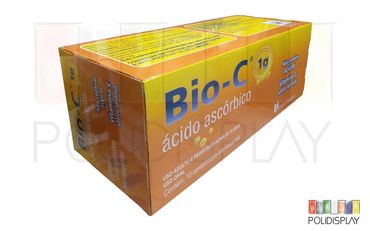 Display Gigantografia de papelão para comunicação no pdv