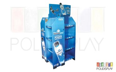 Display de Chão Ilha Expositor de papelão para pdv