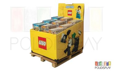 Display de Chão Ilha Expositor de papelão para pdv