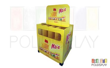 Display de Chão Ilha Expositor de papelão para pdv