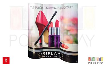 Display Painel de papelão automático para comunicação no pdv