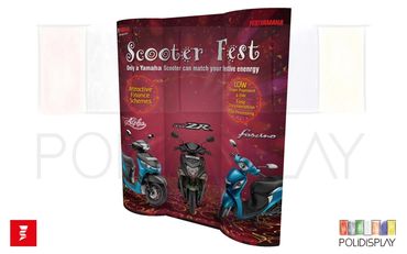 Display Painel de papelão automático para comunicação no pdv