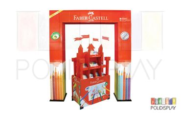 Display Portal de papelão automático para comunicação no pdv