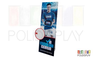 Display Totem de papelão com suporte americano para comunicação no PDV