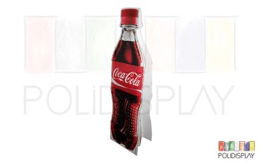 Display Totem de papelão com suporte americano para comunicação no PDV