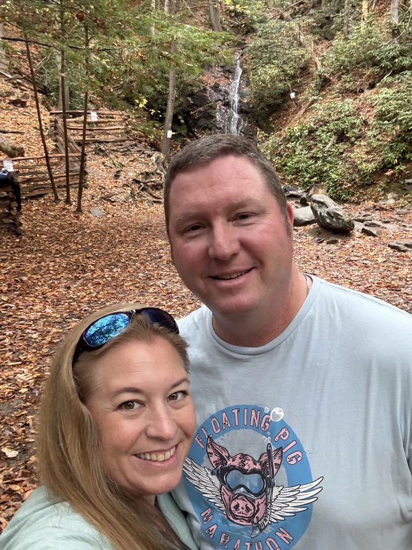 Exploring with the hubby on the first day before he leaves to go back to Ohio :(
