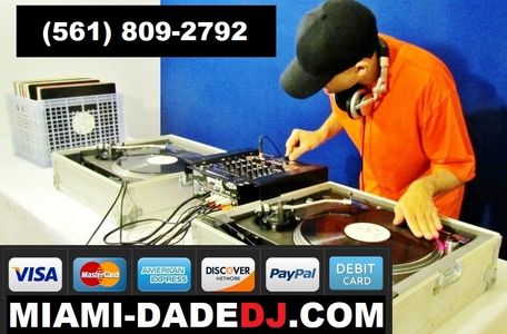 The Best Miami Hip Hop DJ services, Broward Hip Hop DJ services, & Palm Beach Hip Hop DJ services

