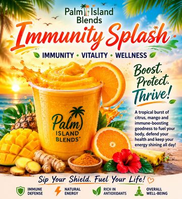 A vibrant tropical blend crafted to help you feel your best every day. Immunity Splash combines juic