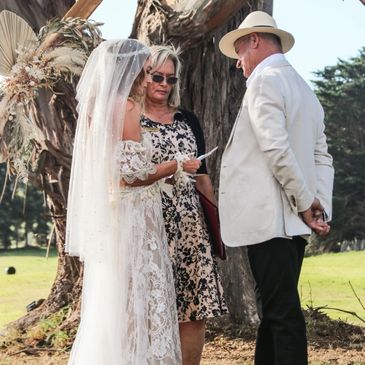 Reading Vows written from the heart