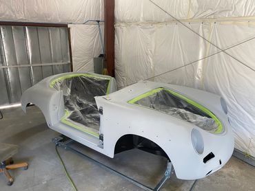 Ground up restoration of 1960 356 Roadster w metal work completed headed for show quality paint