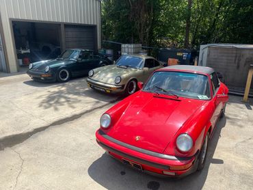 More Porsches awaiting service or repairs