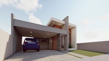 fachada de projeto arquitetônico