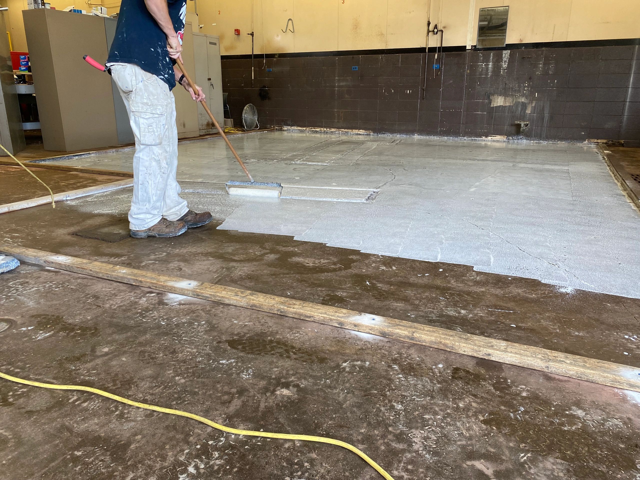 Spex•Crete™ Water Based Bonding Agent Primer Preparing the subfloor