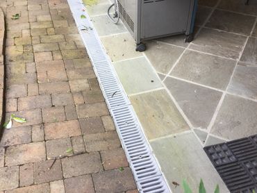 Channel drain patio Metairie