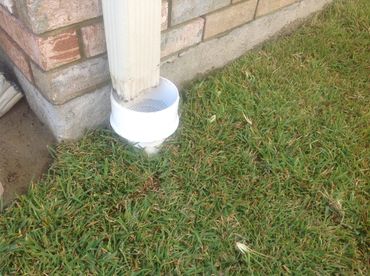 Gutter connection drainage Metairie