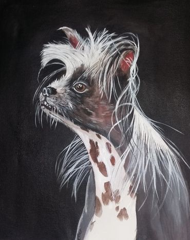 Artwork portraying a skunk 