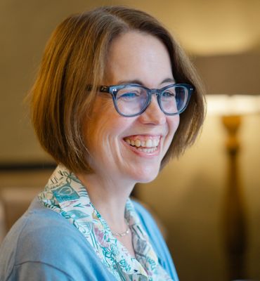 Relaxed brand portrait of a Devon brand owner building their local business