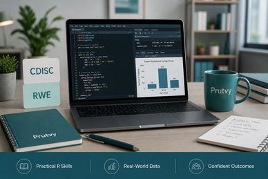 Hands-on R/Python training—including CDISC practices and RWE analytics