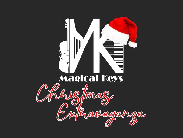 Magical Keys logo for their non-profit organization that produces an annual Christmas Extravaganza.