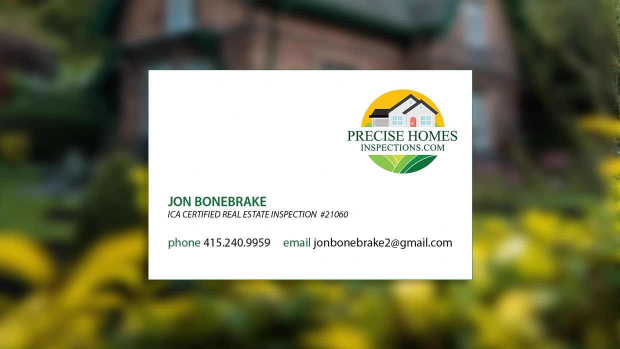 Precise Homes Inspections: Home Inspector and General Contractor servicing all of the Bay Area.