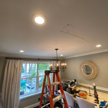 Indoor lighting upgrade.