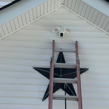 Security lighting and camera install.