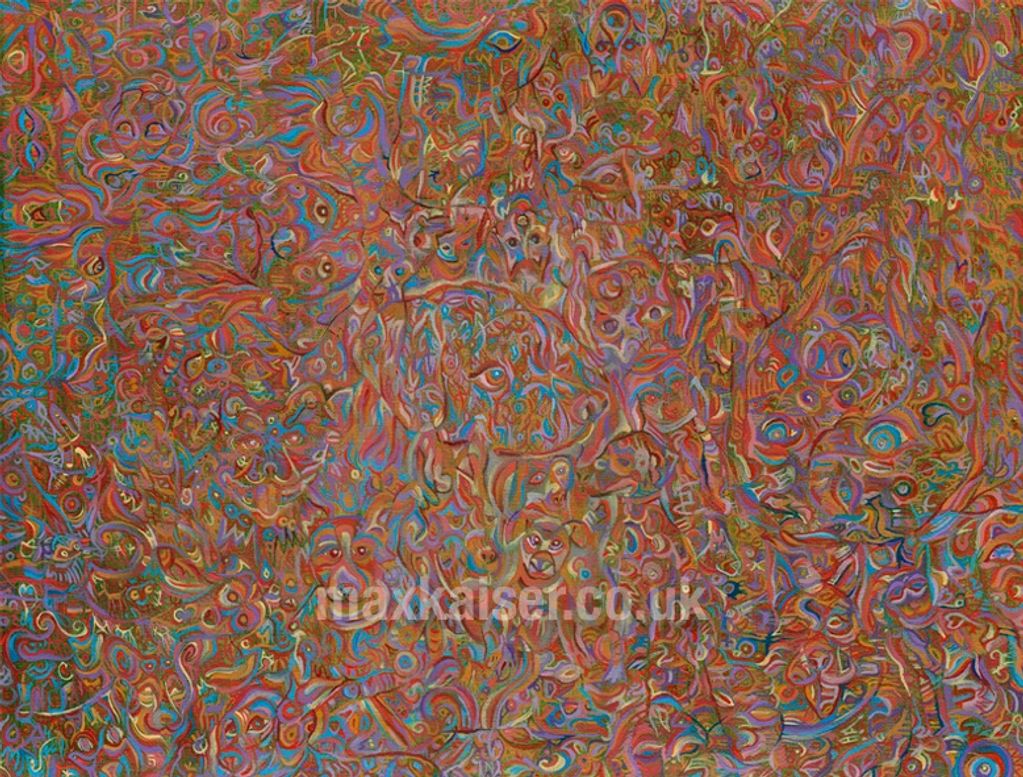 'Canine Companions' has lots of hidden canines in all shapes and sizes. See how many you can spot?