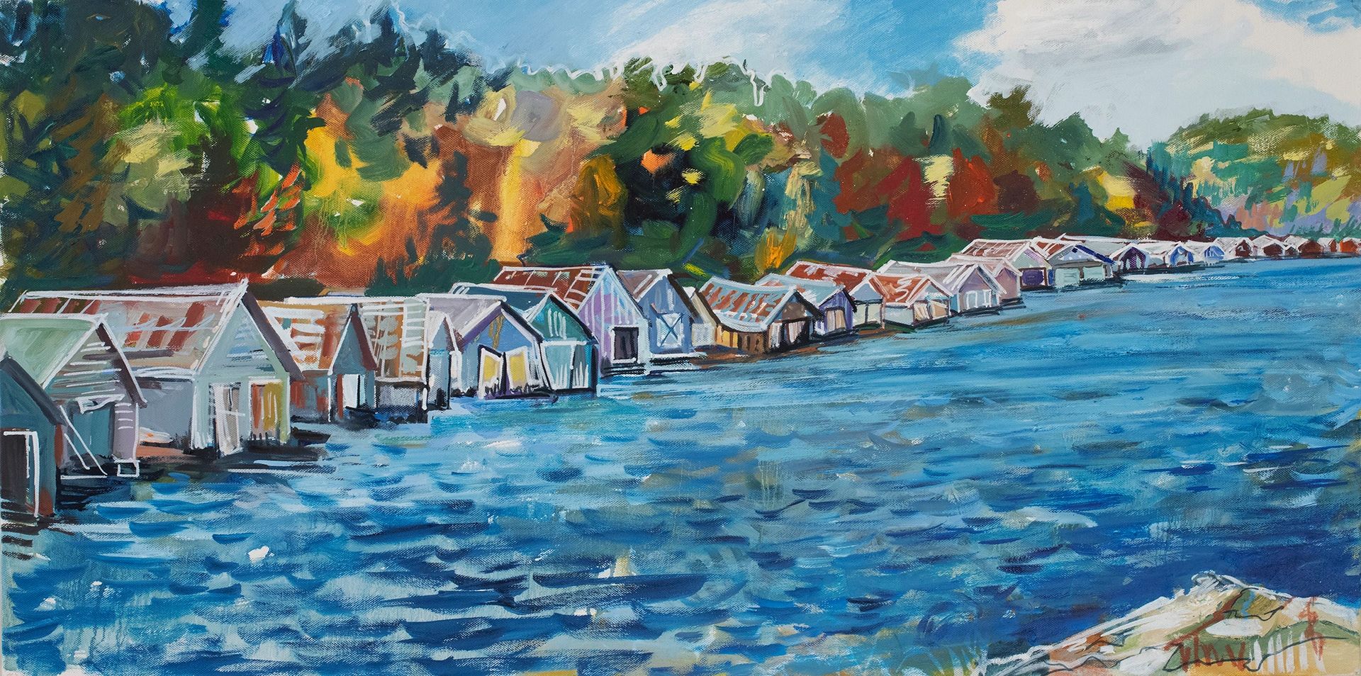 Boathouses of Lake Vermilion