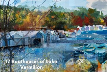 Boathouses of Lake Vermilion
