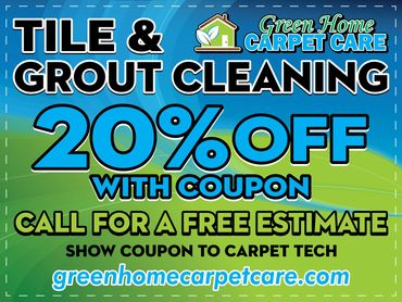 Green Home Carpet Care - Tile and Grout Cleaning