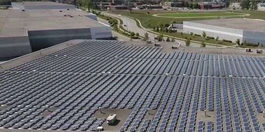 708 Kilowatt Solar Project Magnum Intergrated Technologies 