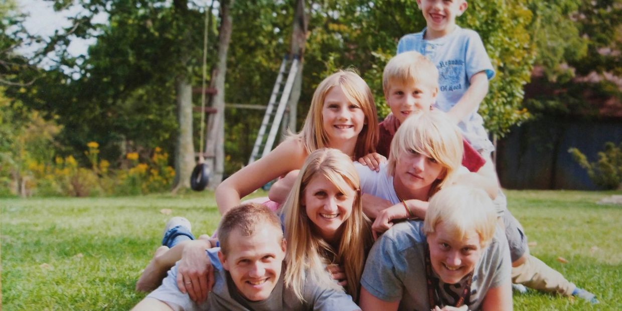 Eli Wagers and his family, the Remember Eli Foundation