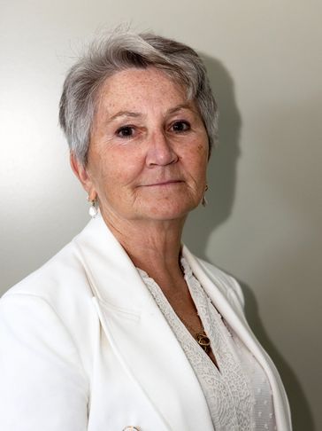 Marie Breen-Smyth the Company Secretary of IPER and field worker.