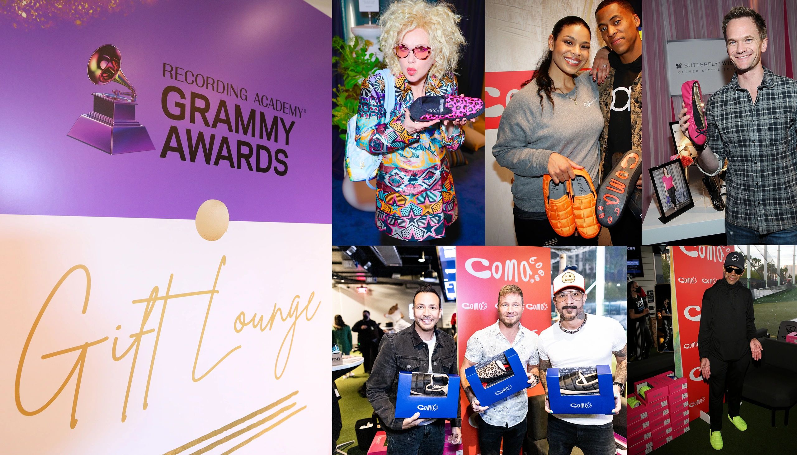 Style West brands in the official gift lounge for the GRAMMYs